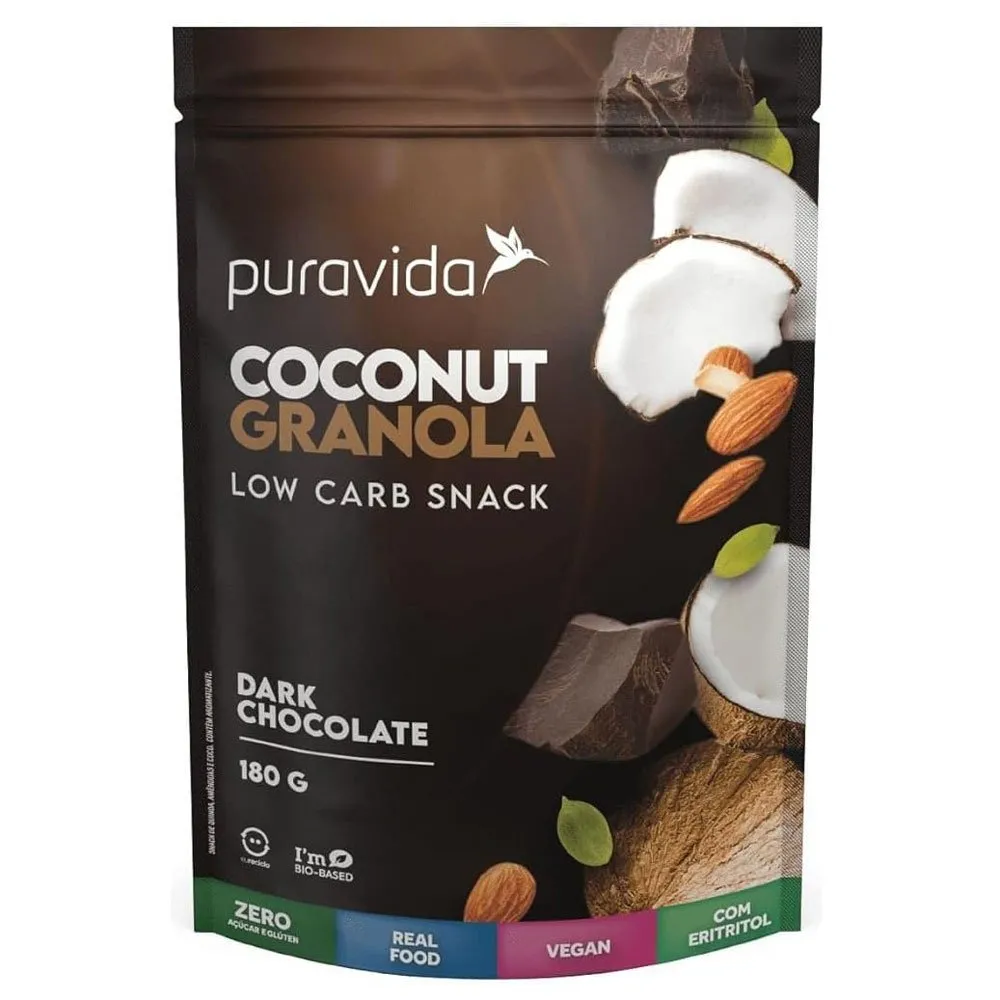 Granola Puravida Dark Chocolate 180g