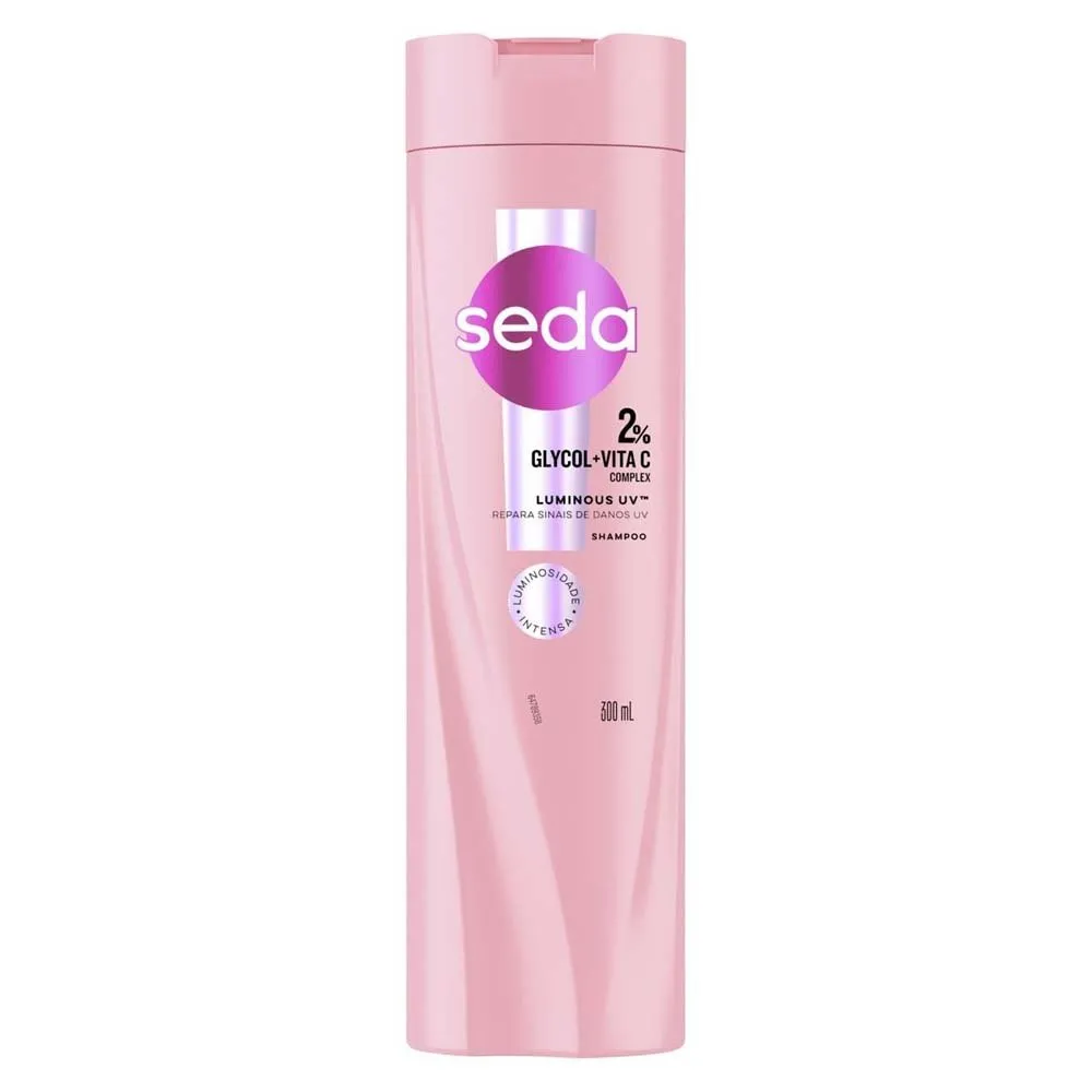 Shampoo Seda Luminous UV Glycol 2% + Vita C 300ml
