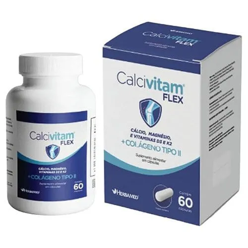 Calcivitam Flex 60 Cápsulas Herbamed