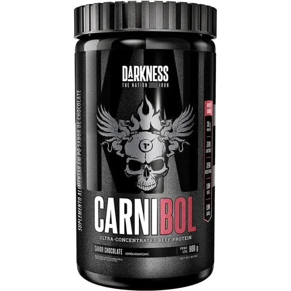 Carnibol Proteína Ultra Concentrada de Carnel Darkness Chocolate 900g