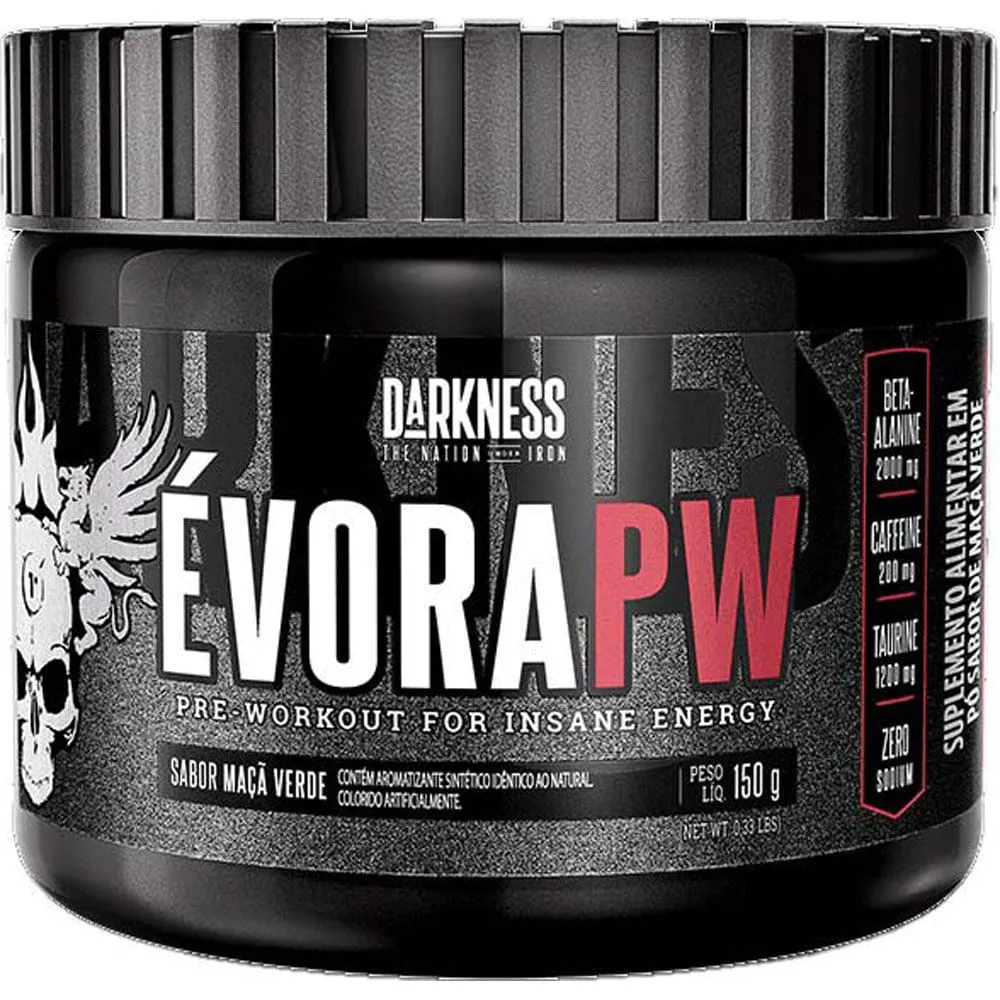 Évora Pw Darkness Sabor Maçã Verde 150g