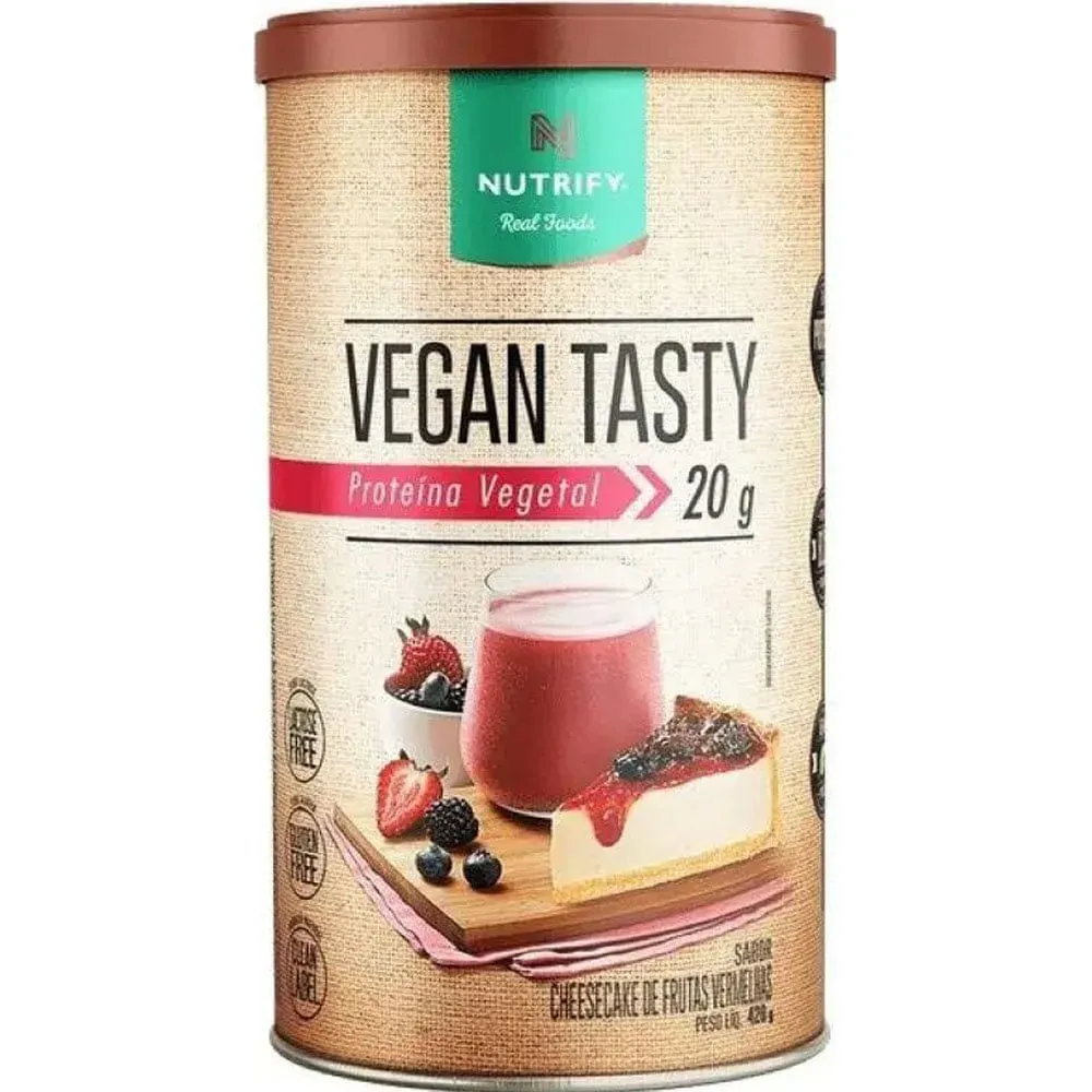 Vegan Tasty Nutrify Cheesecake de Frutas Vermelhas 420g