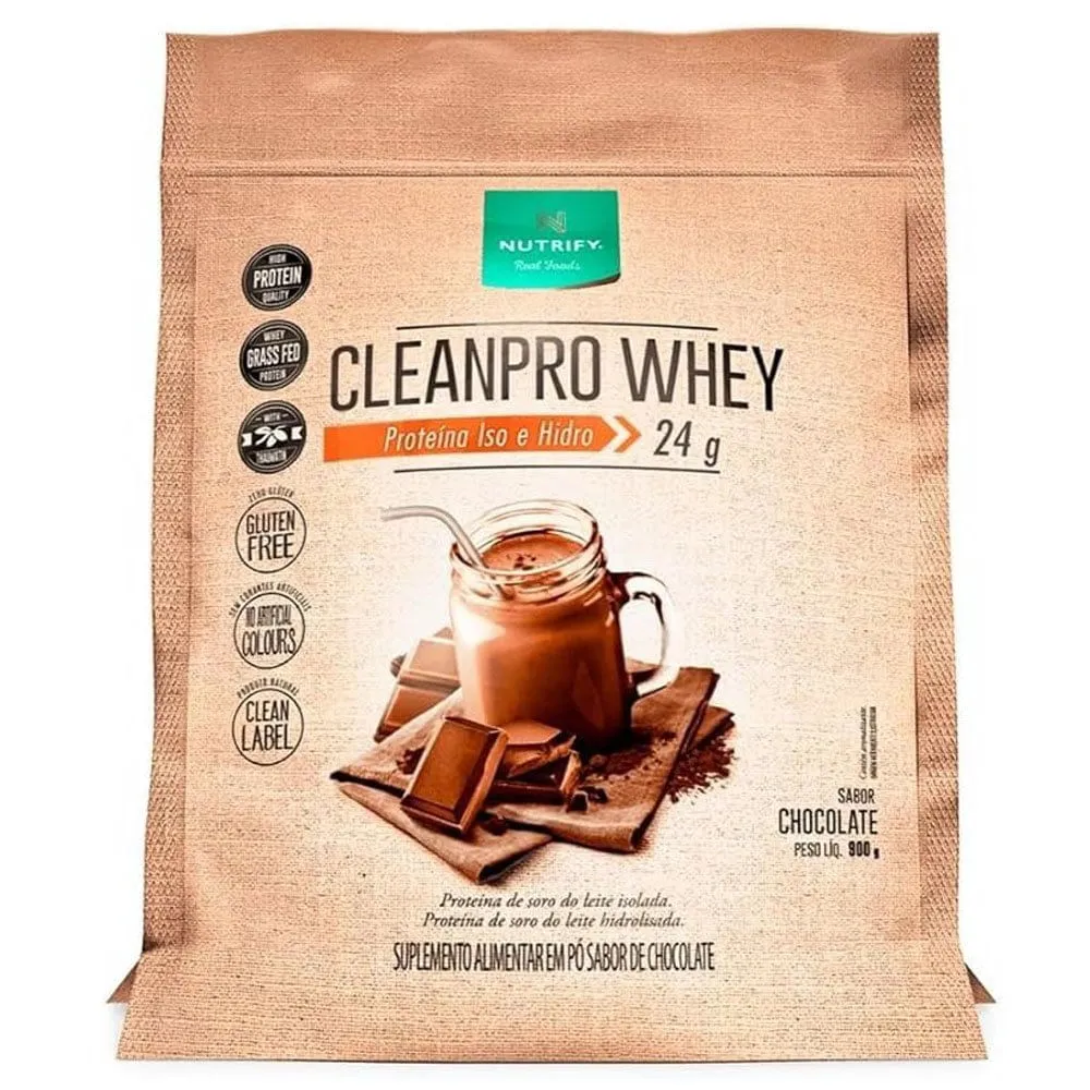 Whey Protein CleanPro Nutrify Chocolate 900g