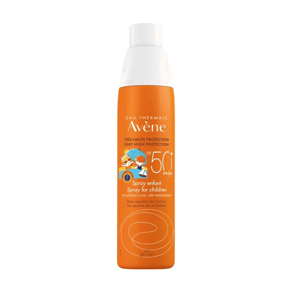 Protetor Solar Spray Avène Infantil FPS50+ 200ml