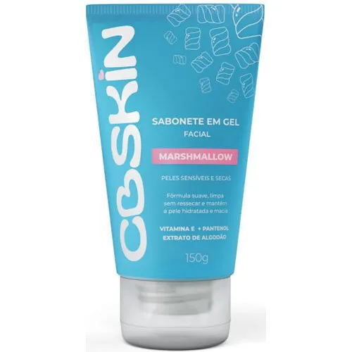 Sabonete em Gel Facial CBSkin Marshmallow para Pele Seca e Sensivel 150g