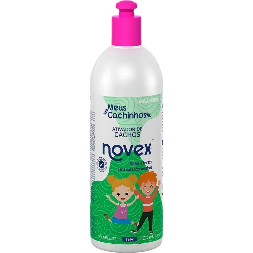 Ativador de Cachos Kids Meus Cachinhos Suavidade Incrível 500ml Novex