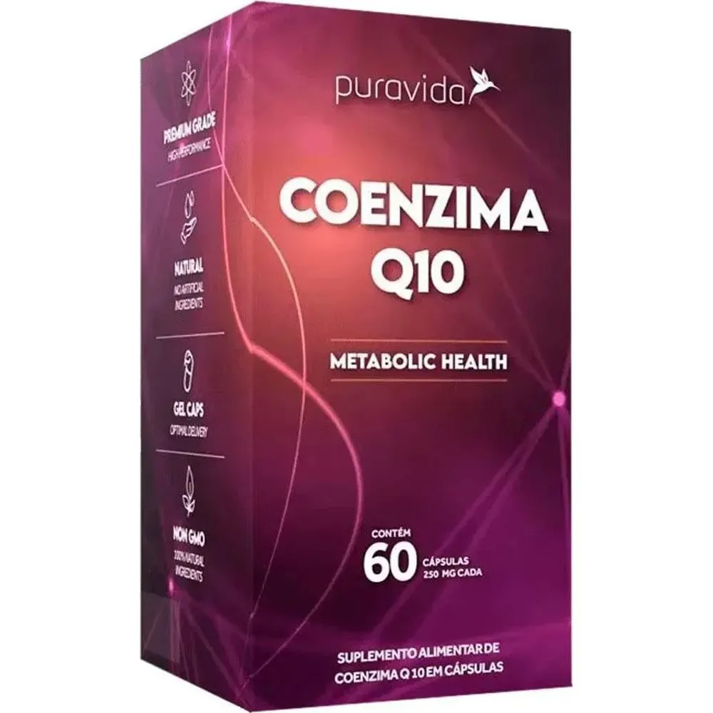 Coezima Q10 Puravida 60 Cápsulas