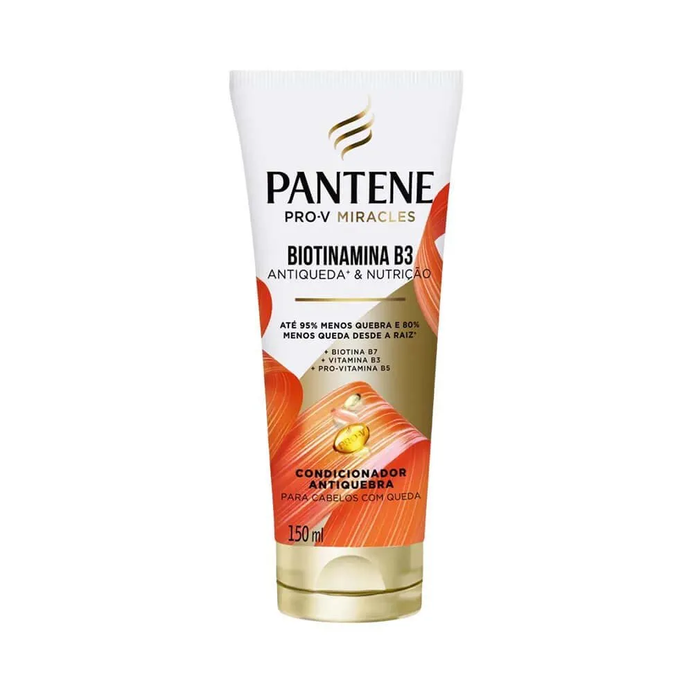 Condicionador Biotinamina B3 Antiqueda e Nutrição Pantene 150ml
