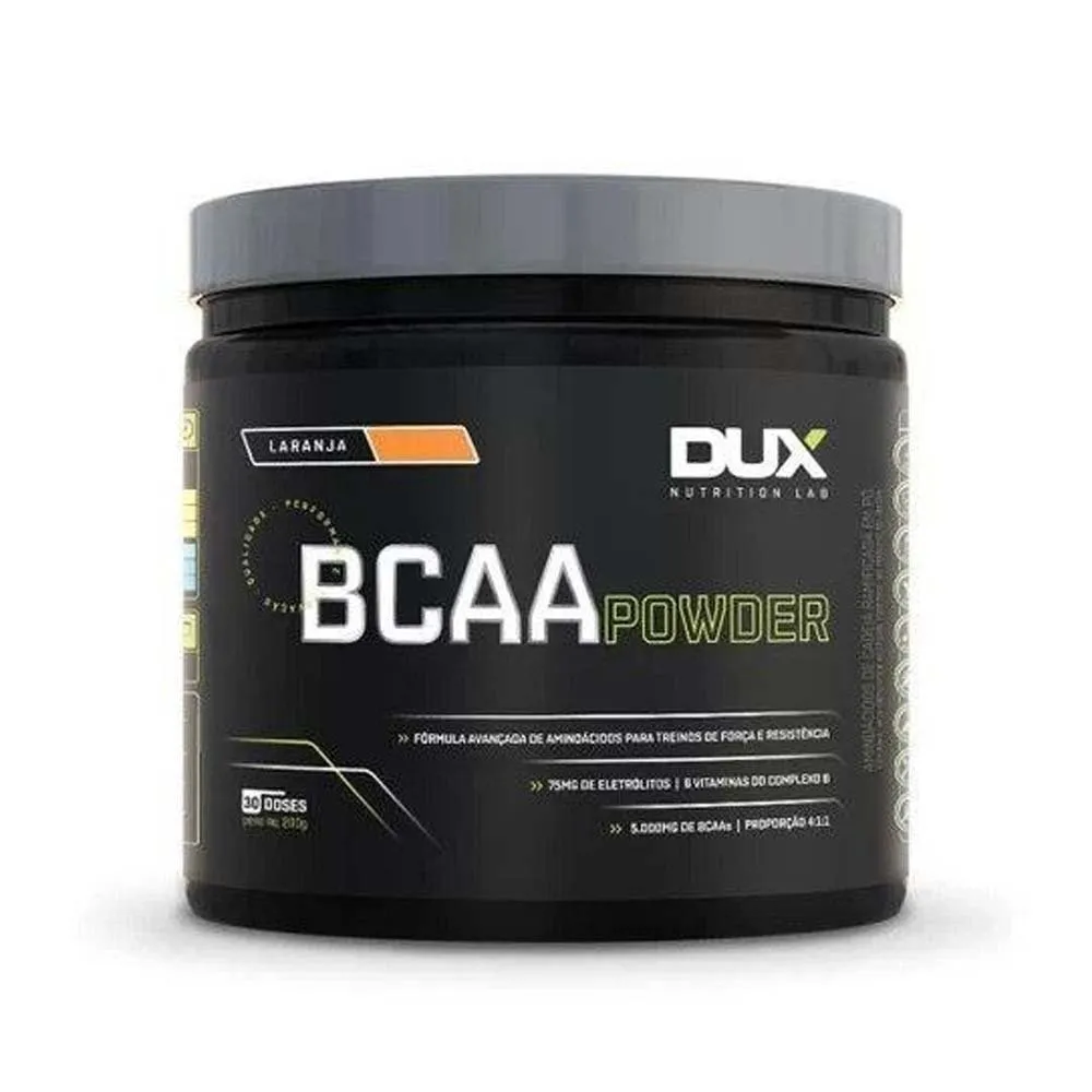 Bcaa Powder Dux Nutrition Laranja 200g