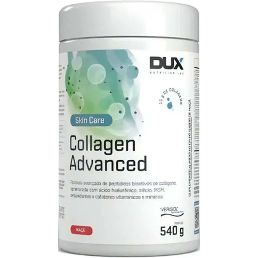 Collagen Advanced Dux Nutrition Maçã 540g