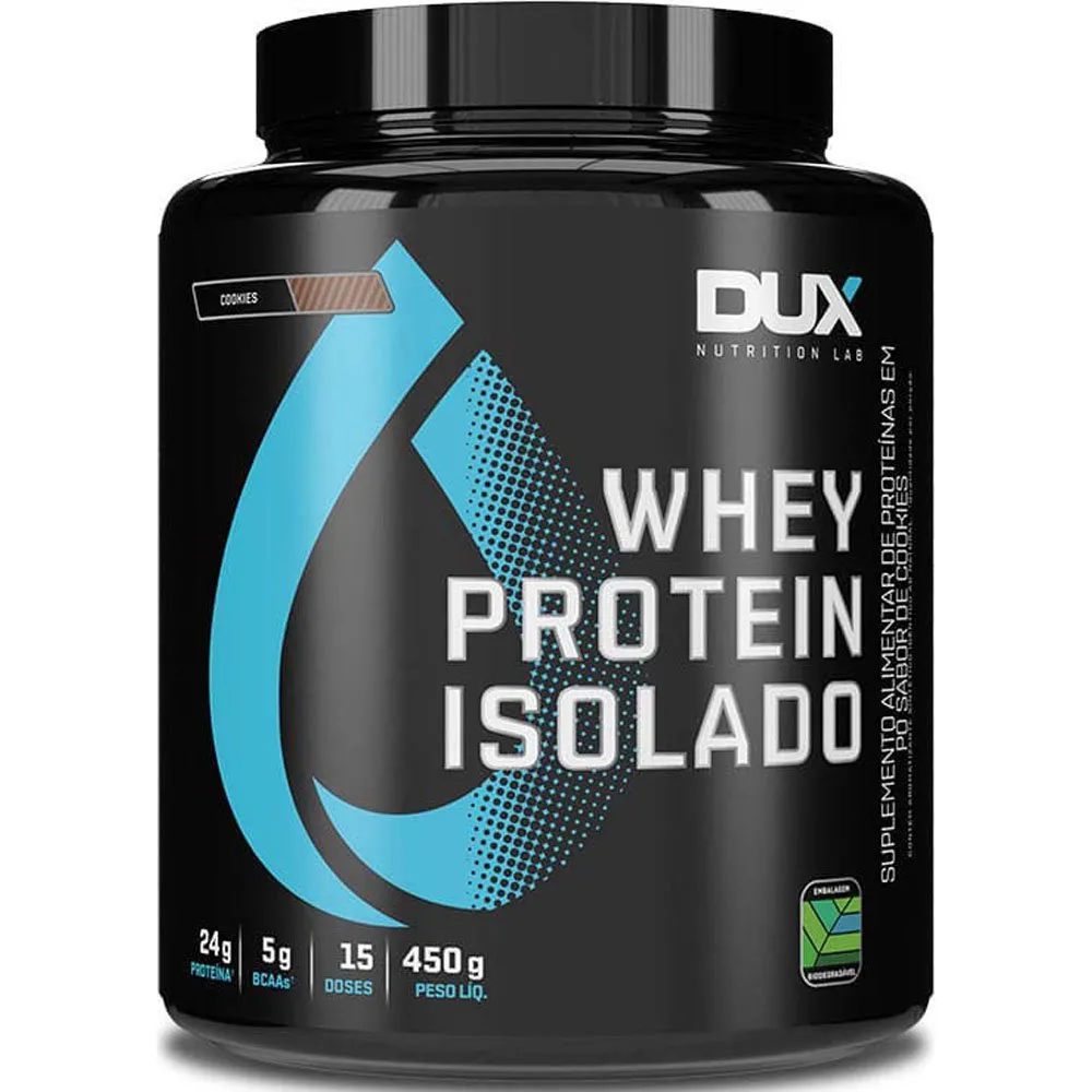 Whey Protein Isolado Dux Nutrition Cookies 450g