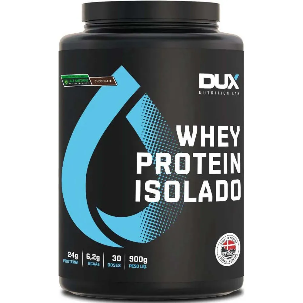 Whey Protein Isolado Dux Nutrition Chocolate 900g