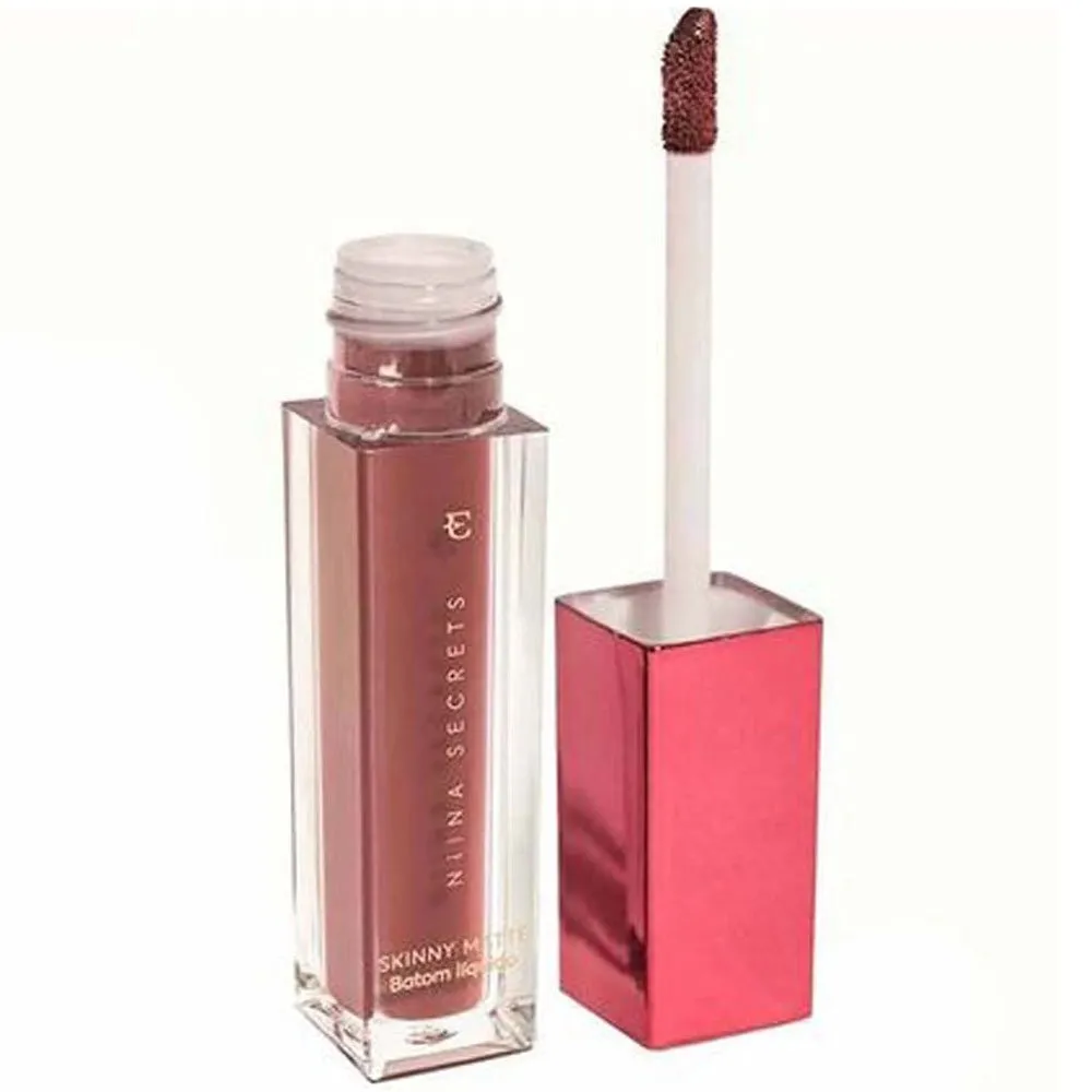 Batom Líquido Niina Secrets Skinny Malva Camélia 5ml