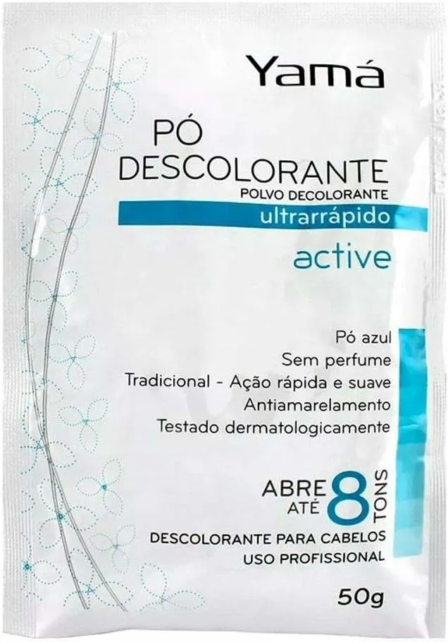 Descolorante Pó Yamá Sache 50g Active