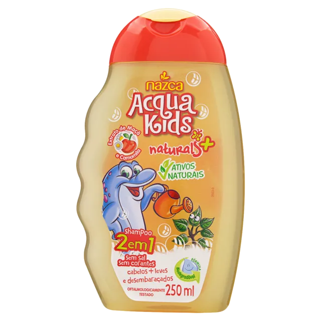 Acqua Kids Shampoo 2X1 Maca E Camomila Veg