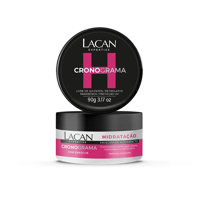 Máscara Cronograma Hidratação 90g Lacan