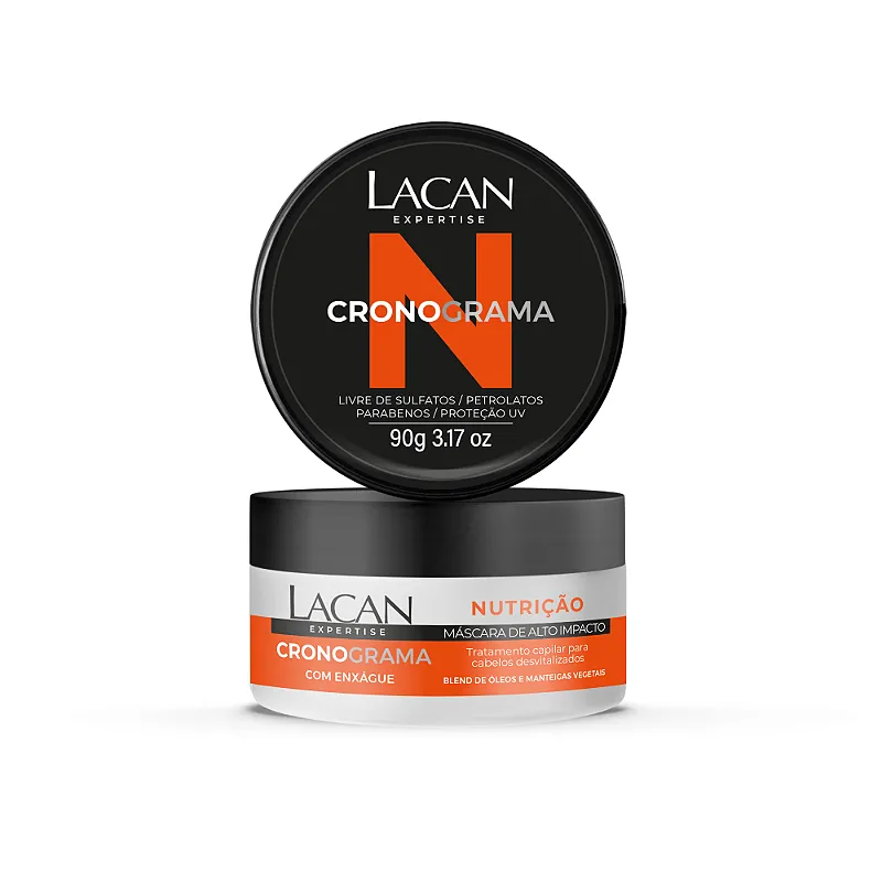 Máscara Cronograma Nutrição 90g Lacan