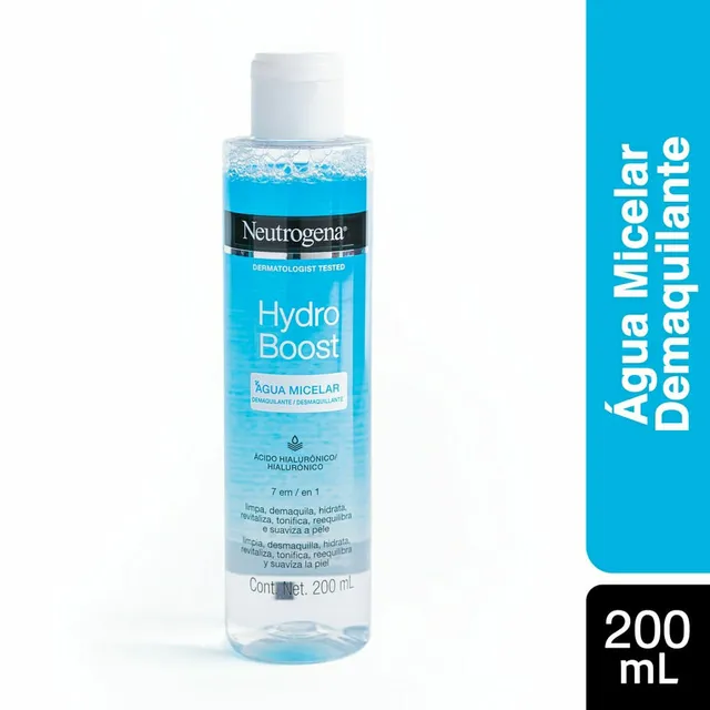 Água Micelar Facial Neutrogena Hydro Boost 200ml