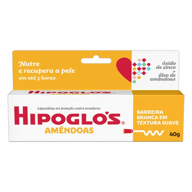 Creme Preventivo de Assaduras Hipoglós Amêndoas 40g