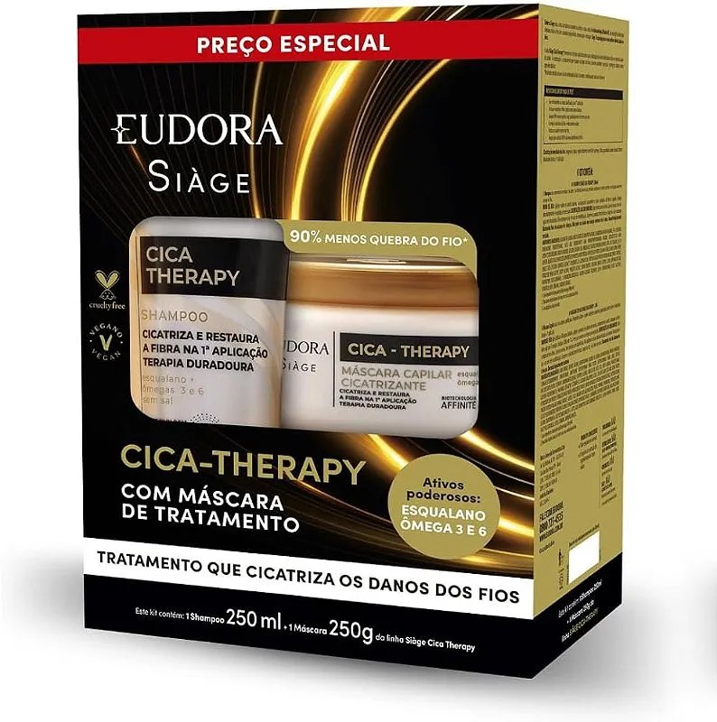 Kit Siage Cica-Therapy 02 unidades Eudora