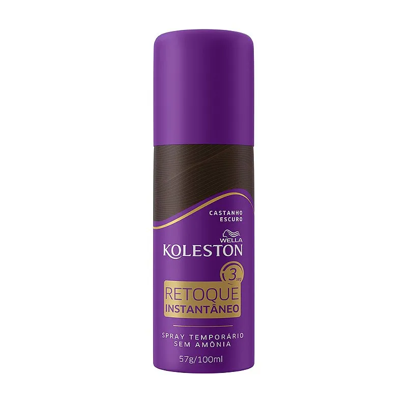 Spray Koleston Retoque Castanho Escuro 30 100ML Wella