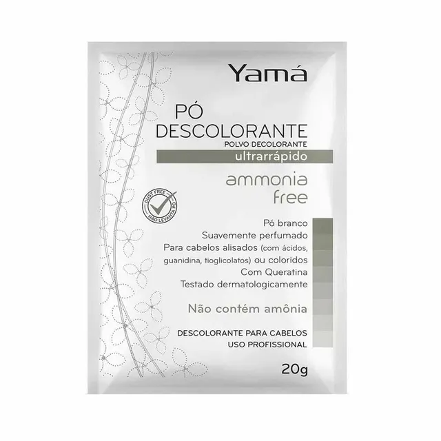Descolorante Pó Yamá Ammonia Free 20g
