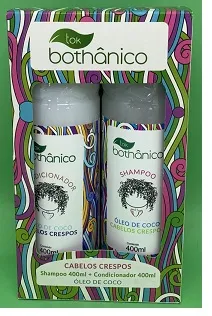 Kit Shampoo + Condicionador Óleo de Coco 400ML Tok Bothanico