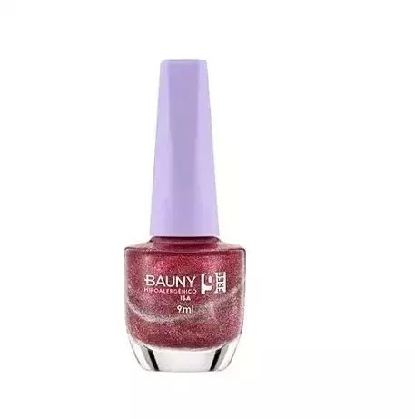 Bauny Esmalte Metalizado 9Free 9ml - Cor Isa