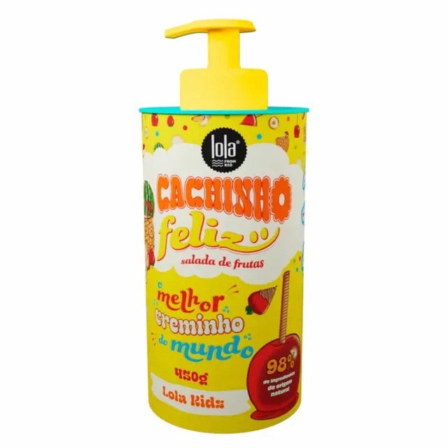 Creme de Pentear Lola From Rio Cachinho Feliz Salada de Fruta 450g