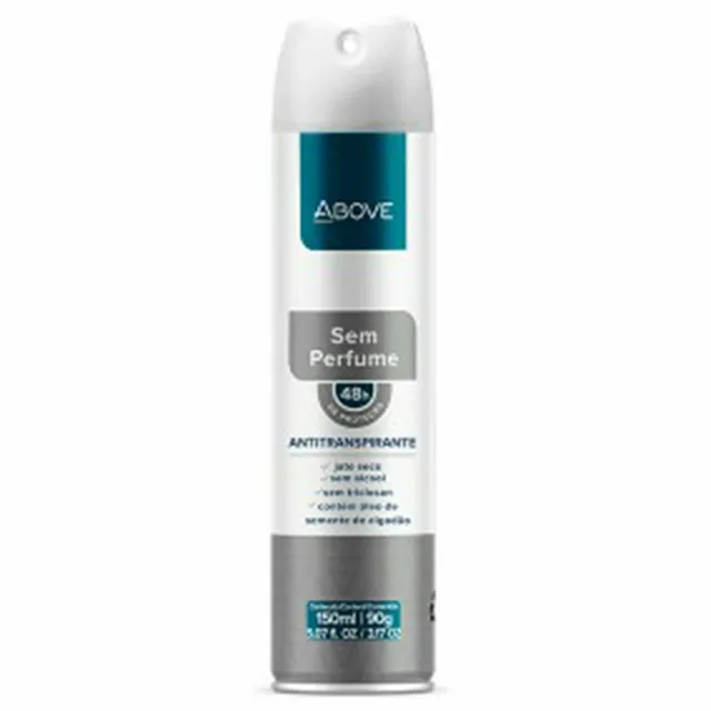 Desodorante Aerosol Above 72H 150ml Sem Perfume
