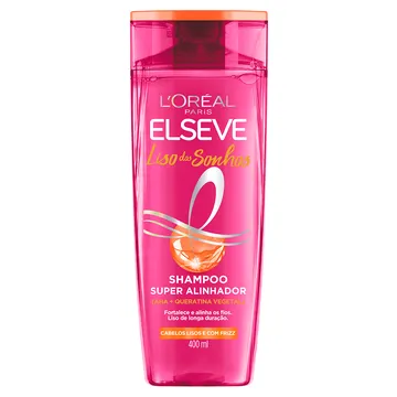 Shampoo Super Alinhador 400ml Liso dos Sonhos L'Oréal Paris