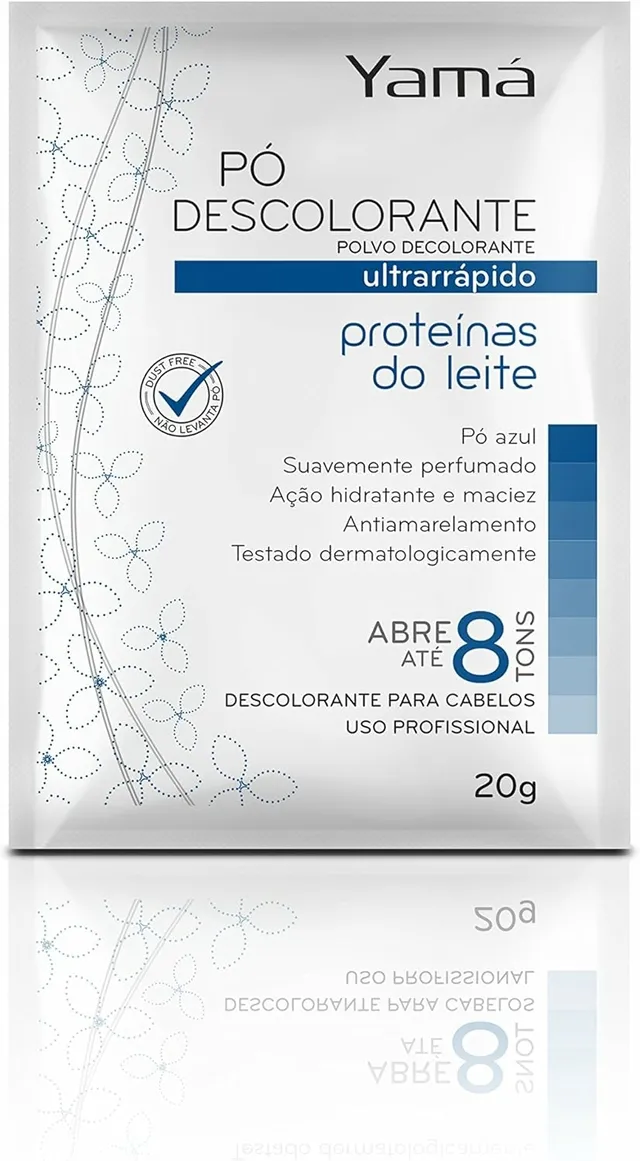 Descolorante Pó Yamá Proteinas Leite 20g