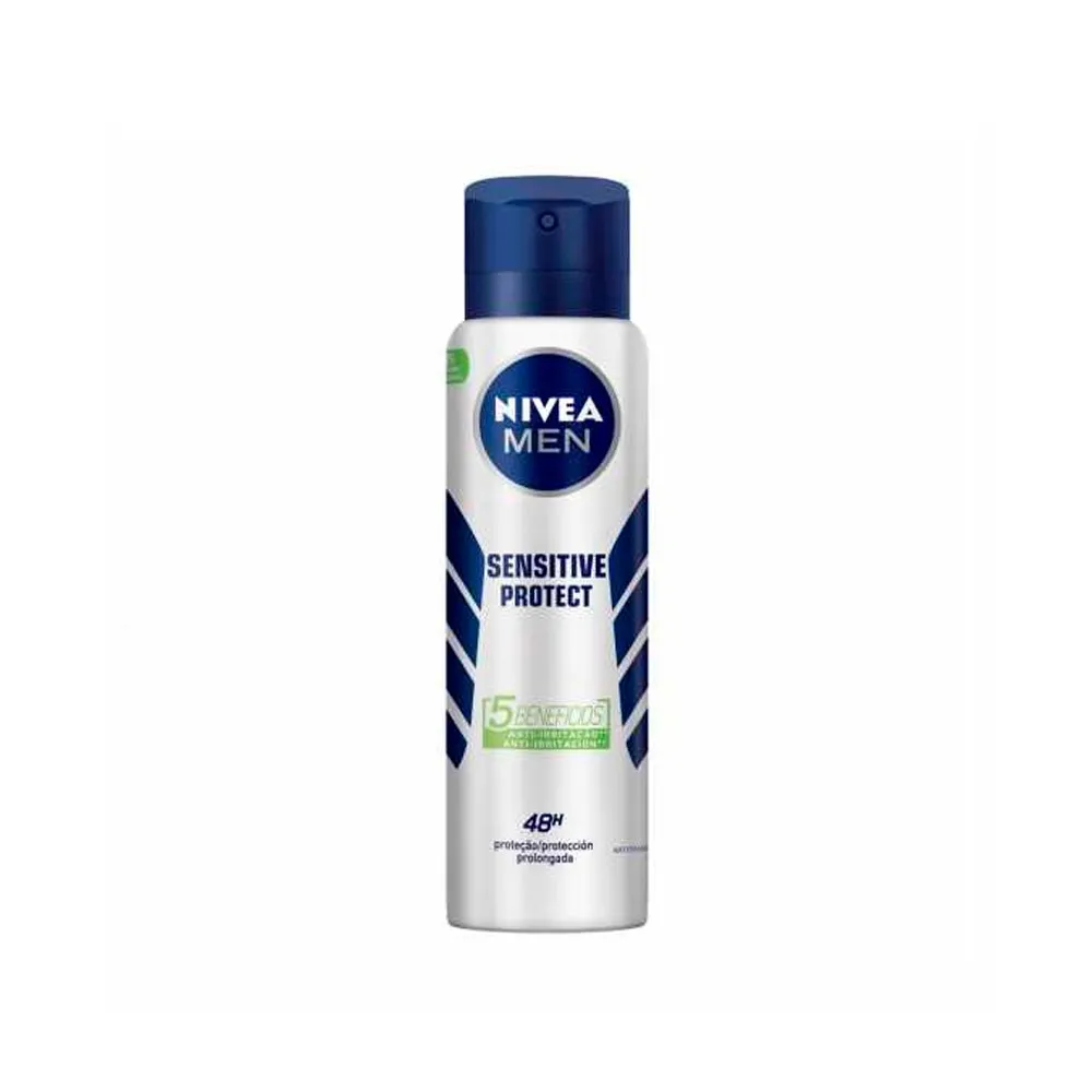 Desodorante Aerossol Nivea For Men Sensitive Protect 150ml