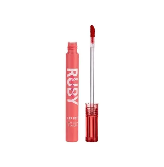 Ruby Kisses Lip Fix Tint Alta Fixação Pink Energy
