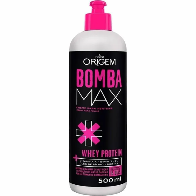 Origem Creme P. Pentear Bomba Max
