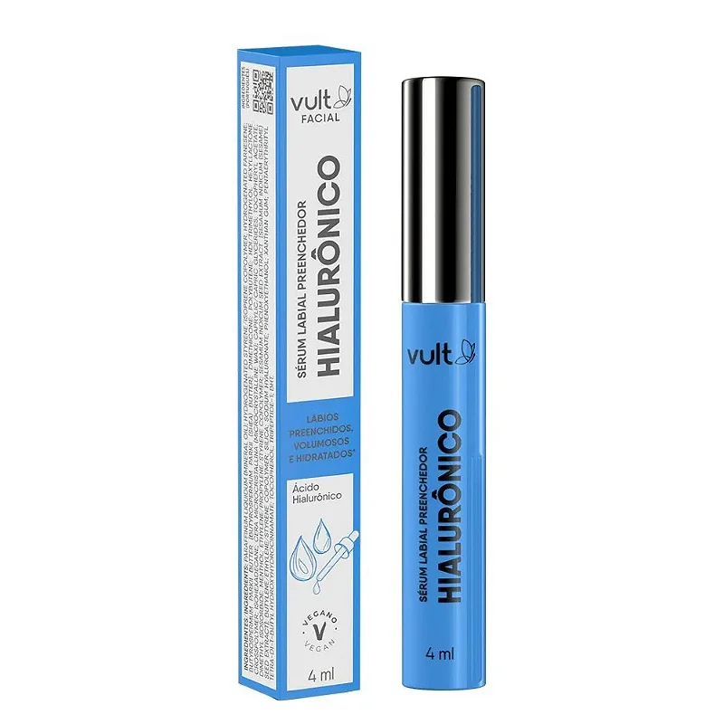 Sérum Labial Preenchedor Hidralurônico V2 4ML Vult