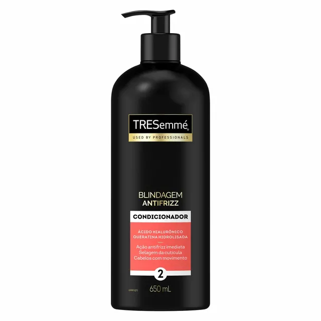 Condicionador Tresemme Blindagem Antifrizz 650Ml