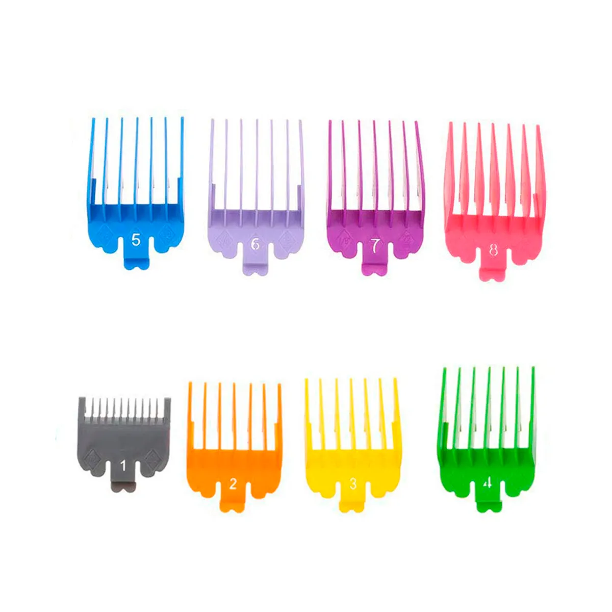 Kit 8 Pentes de Altura Para Máquinas de Corte Colorido