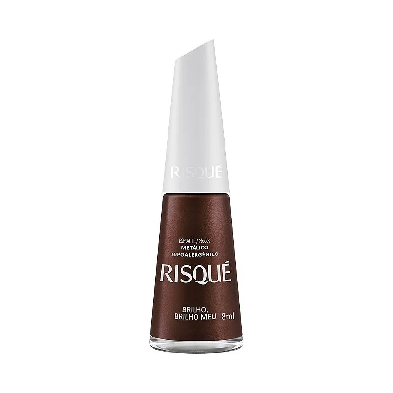 Esmalte Risque Brilho, Brilho Meu 8ml