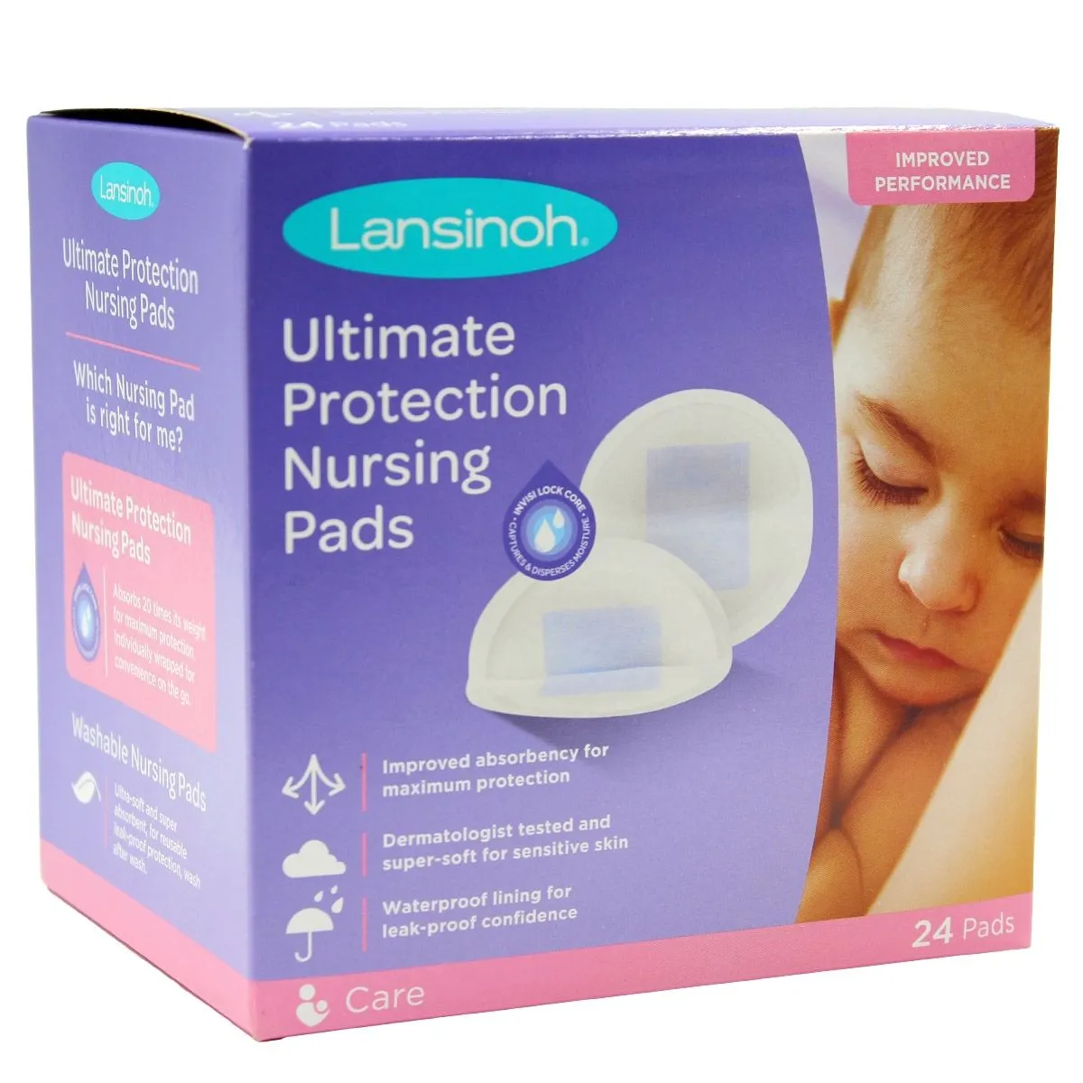 Absorvente para Seios Descartável 24 Unidades Lansinoh