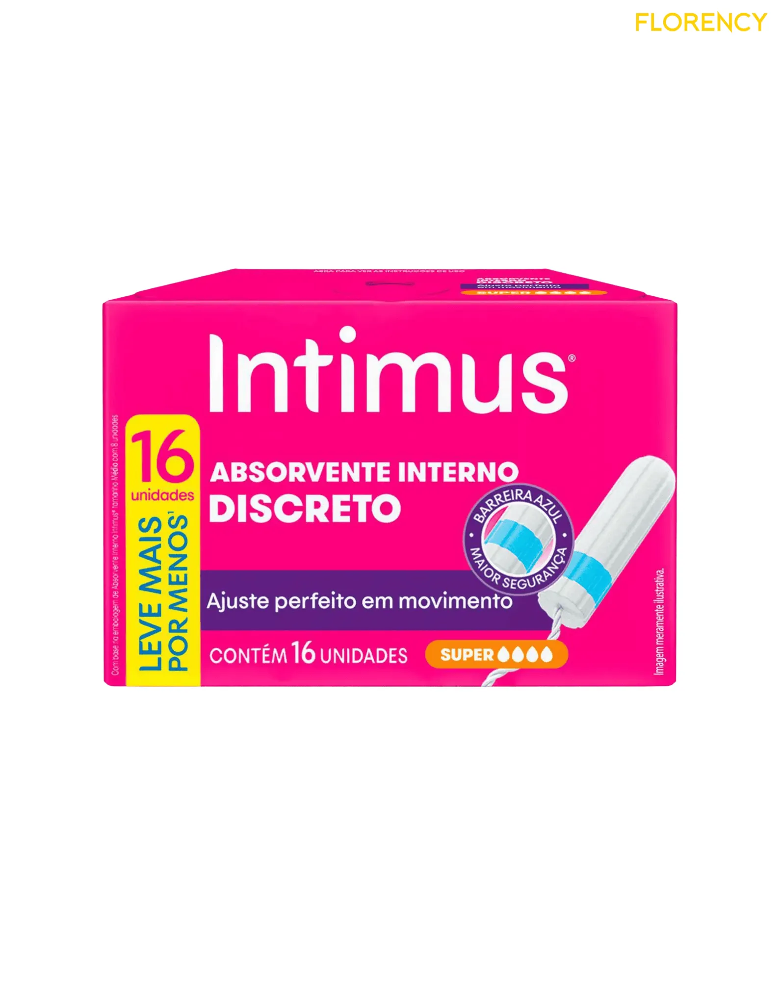 Absorvente Interno Intimus Discreto Mini 8un
