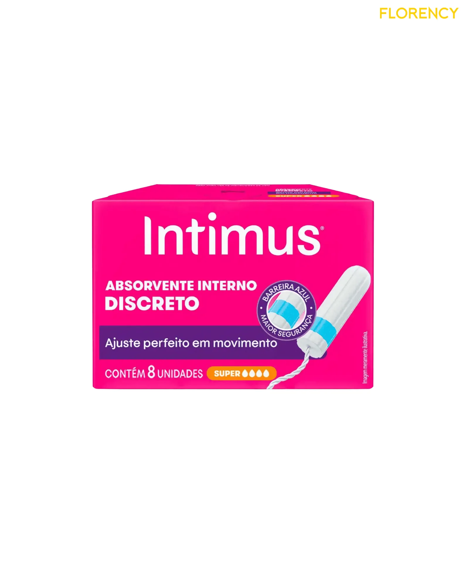 Absorvente Interno Intimus Discreto Super 8un