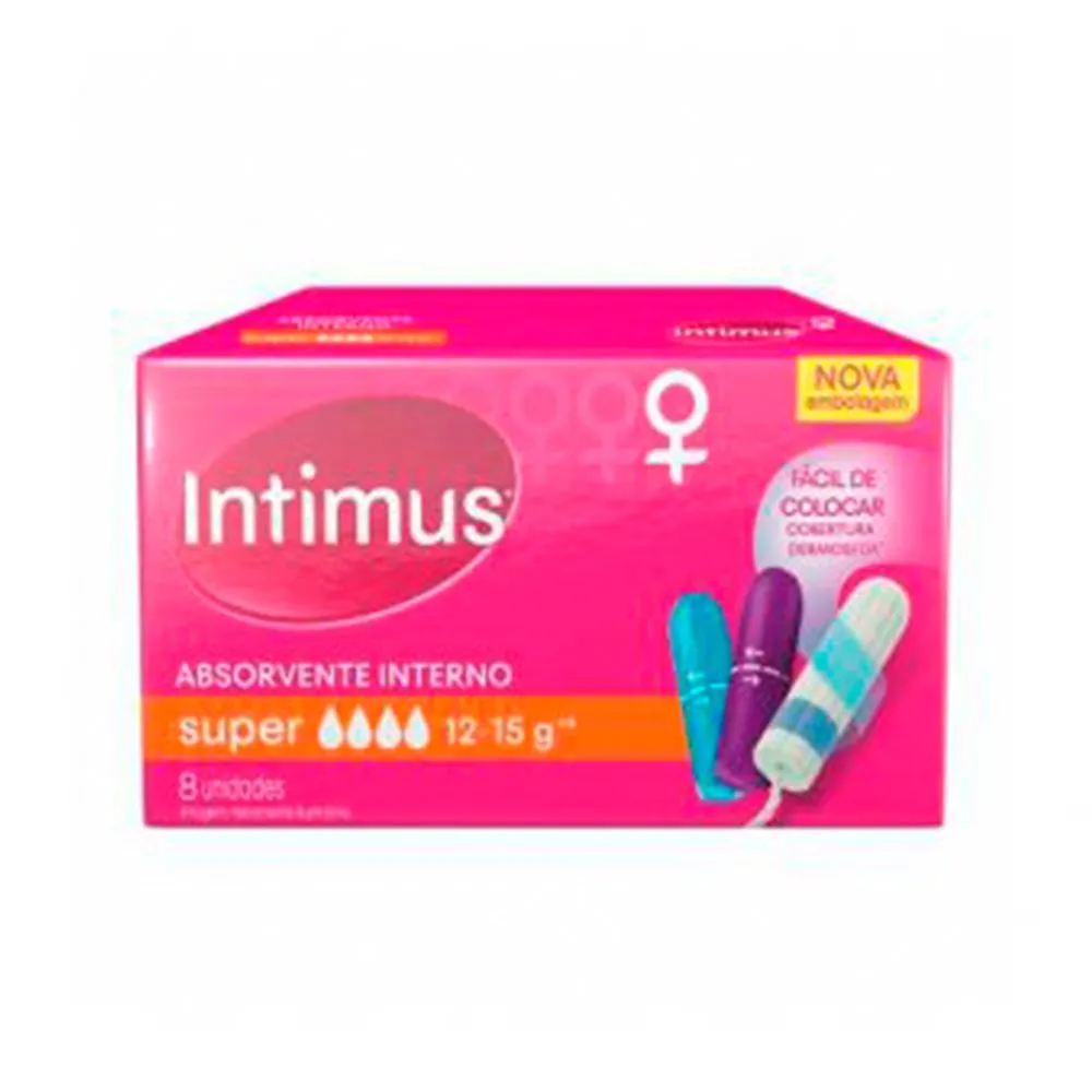 Absorvente Interno Intimus Super com 8un