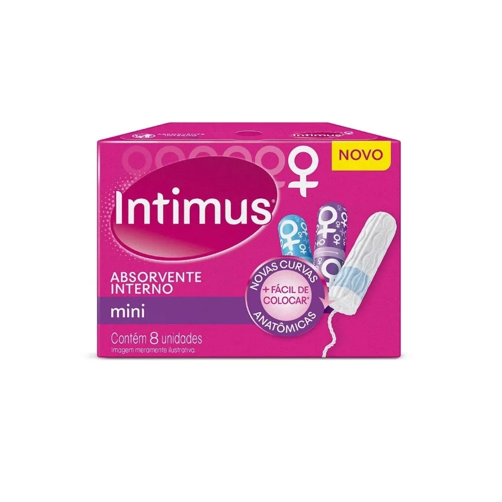 Absorvente Intimus Interno Mini c/8un