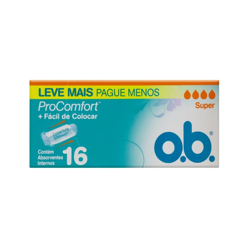 Absorvente Interno OB Pro Confort Super