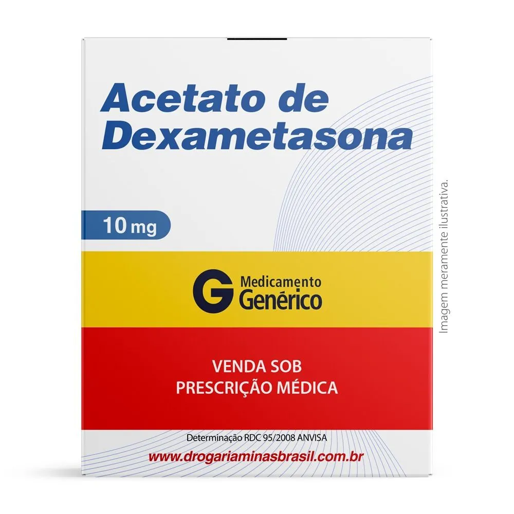 Acetato De Dexametasona Creme 10G Genérico Ems