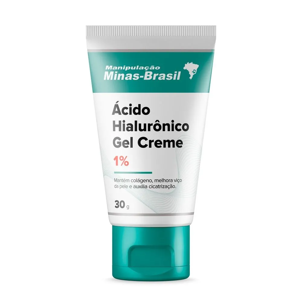 Ácido Hialurônico 1% Gel Creme 30G