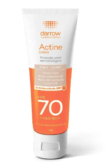 Actine Protetor Solar Facial FPS70 Tom1 40g
