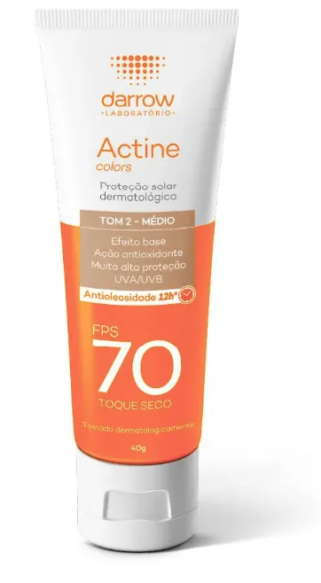 Actine Protetor Solar Facial FPS70 Tom2 40g