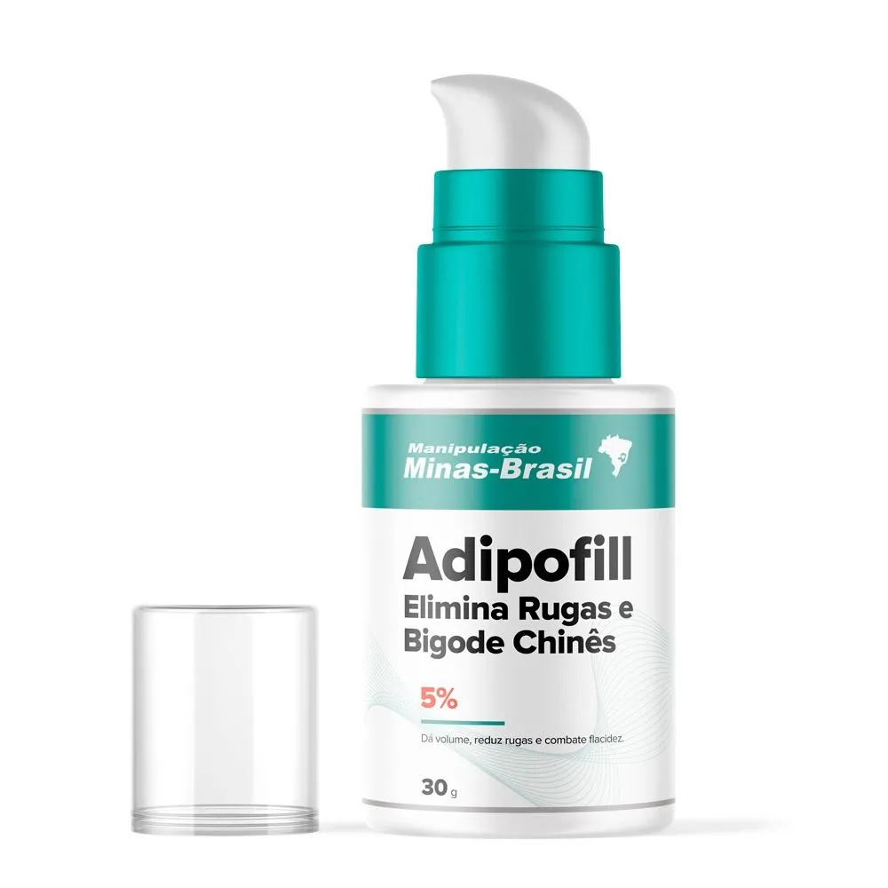 Adipofill 5% - Elimina Rugas e O Bigode Chinês -30G